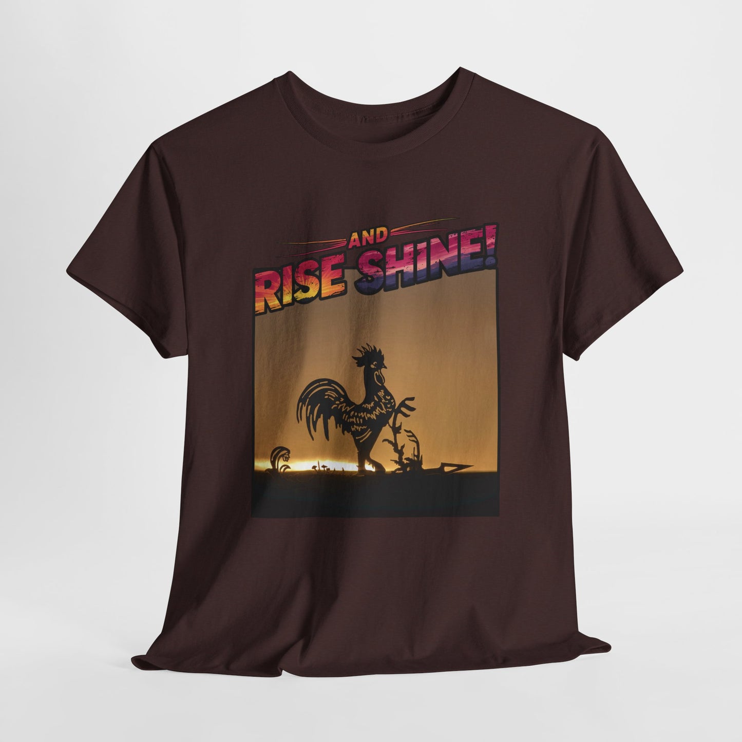 "Rise and Shine" Limited Edition Unisex Heavy Cotton Tee
