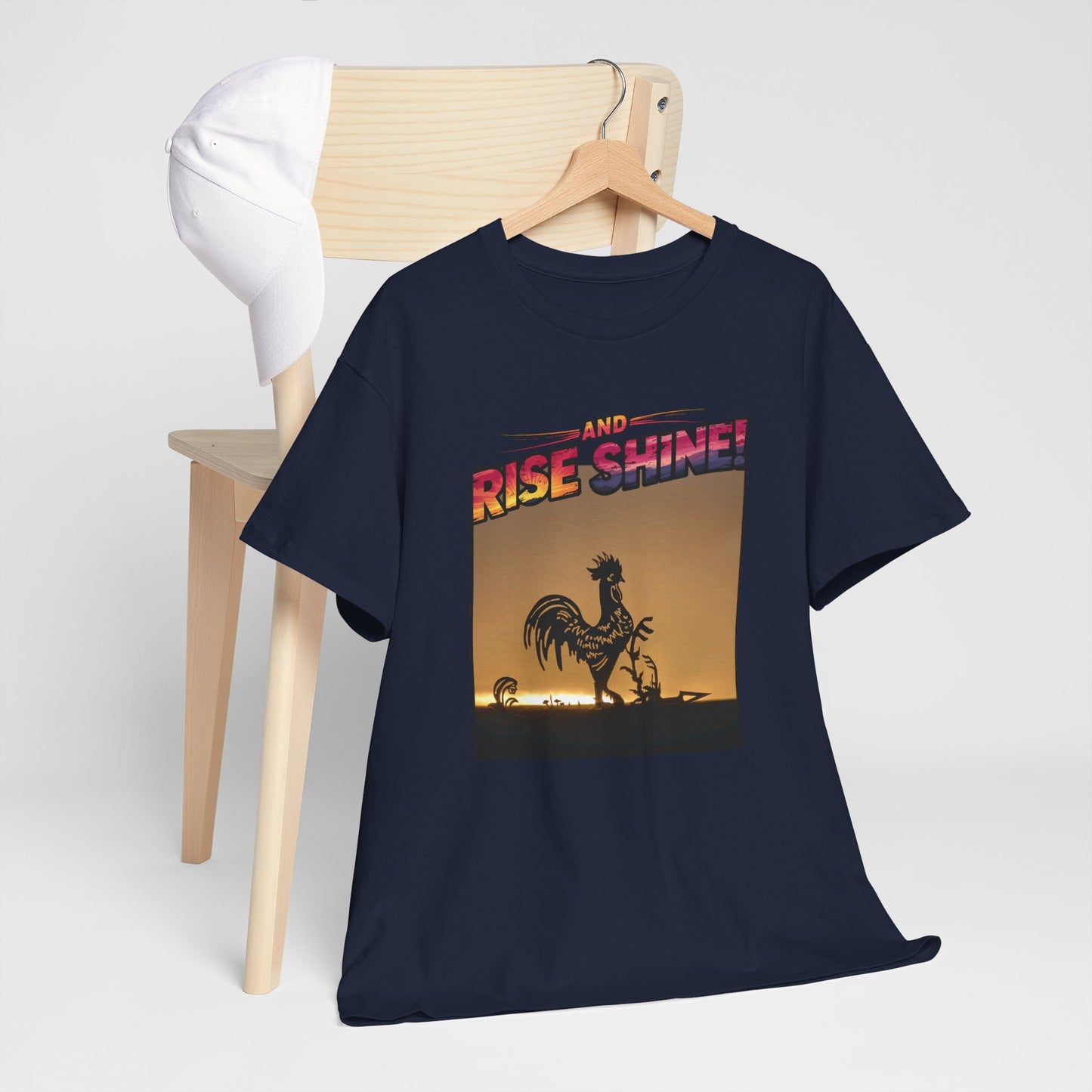 "Rise and Shine" Limited Edition Unisex Heavy Cotton Tee