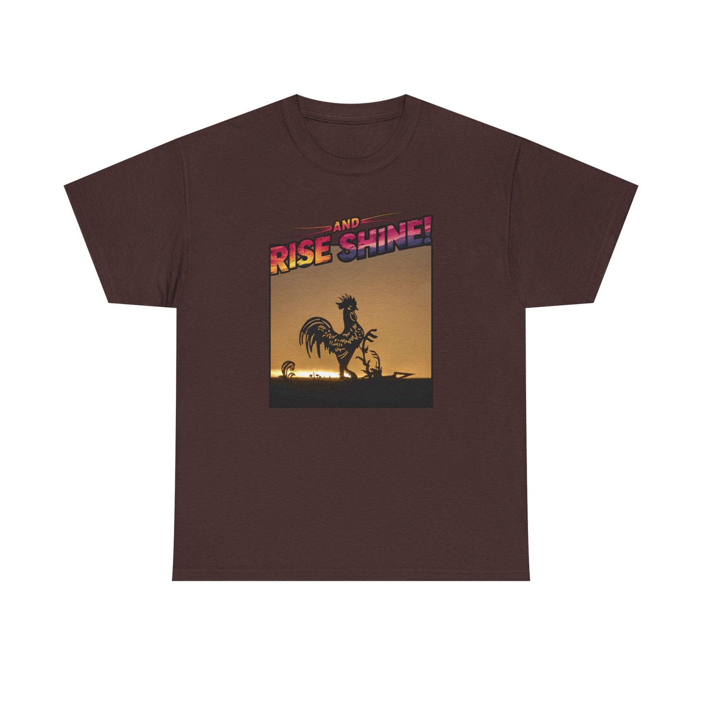"Rise and Shine" Limited Edition Unisex Heavy Cotton Tee
