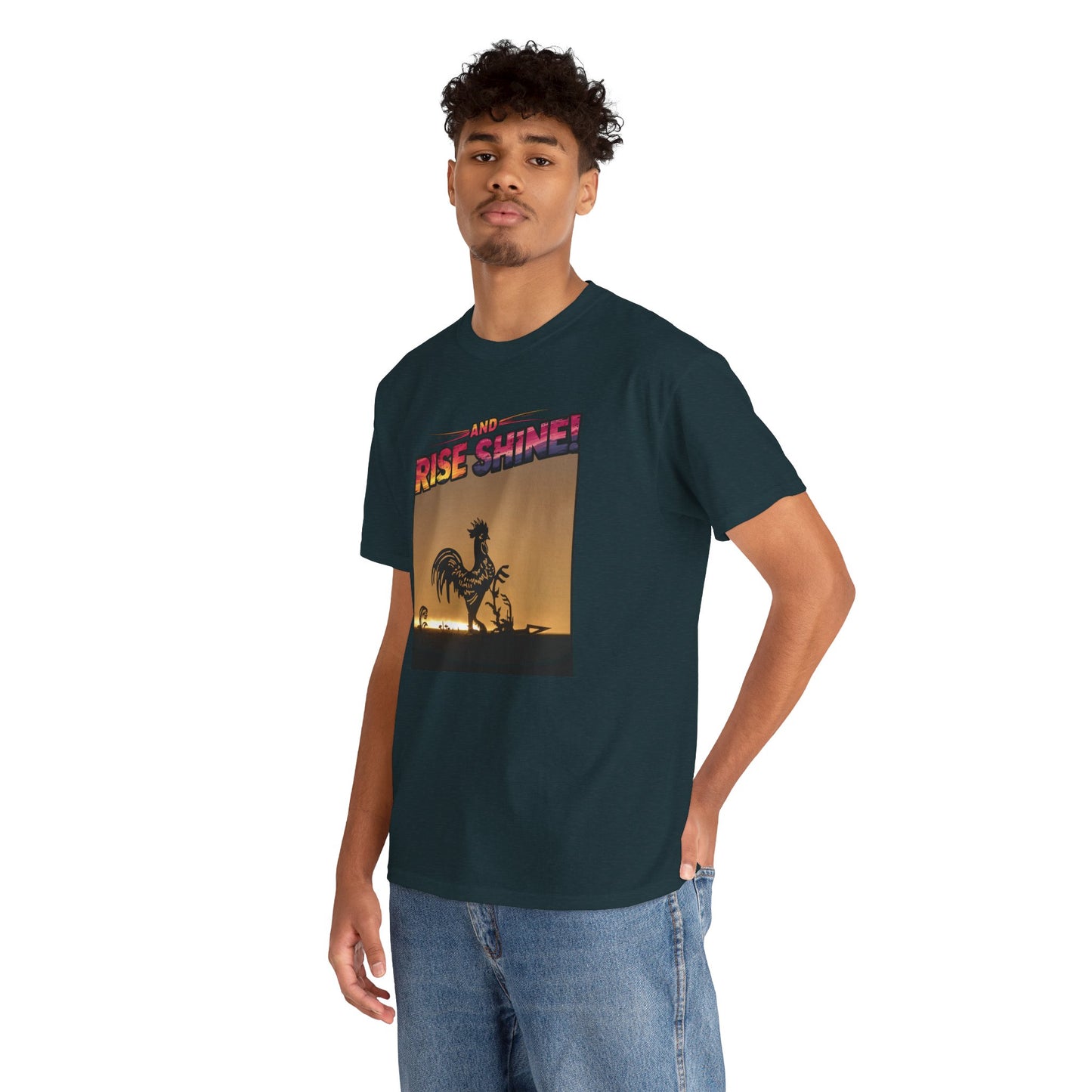 "Rise and Shine" Limited Edition Unisex Heavy Cotton Tee