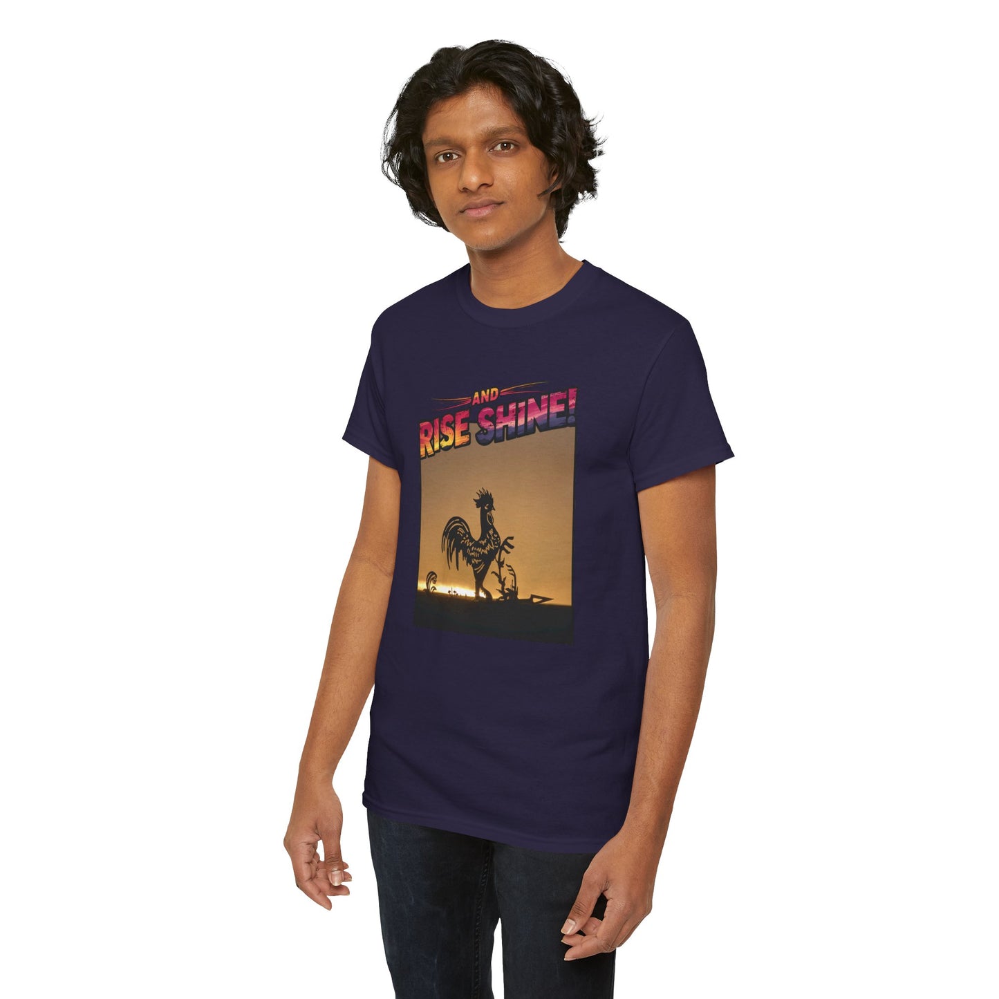 "Rise and Shine" Limited Edition Unisex Heavy Cotton Tee