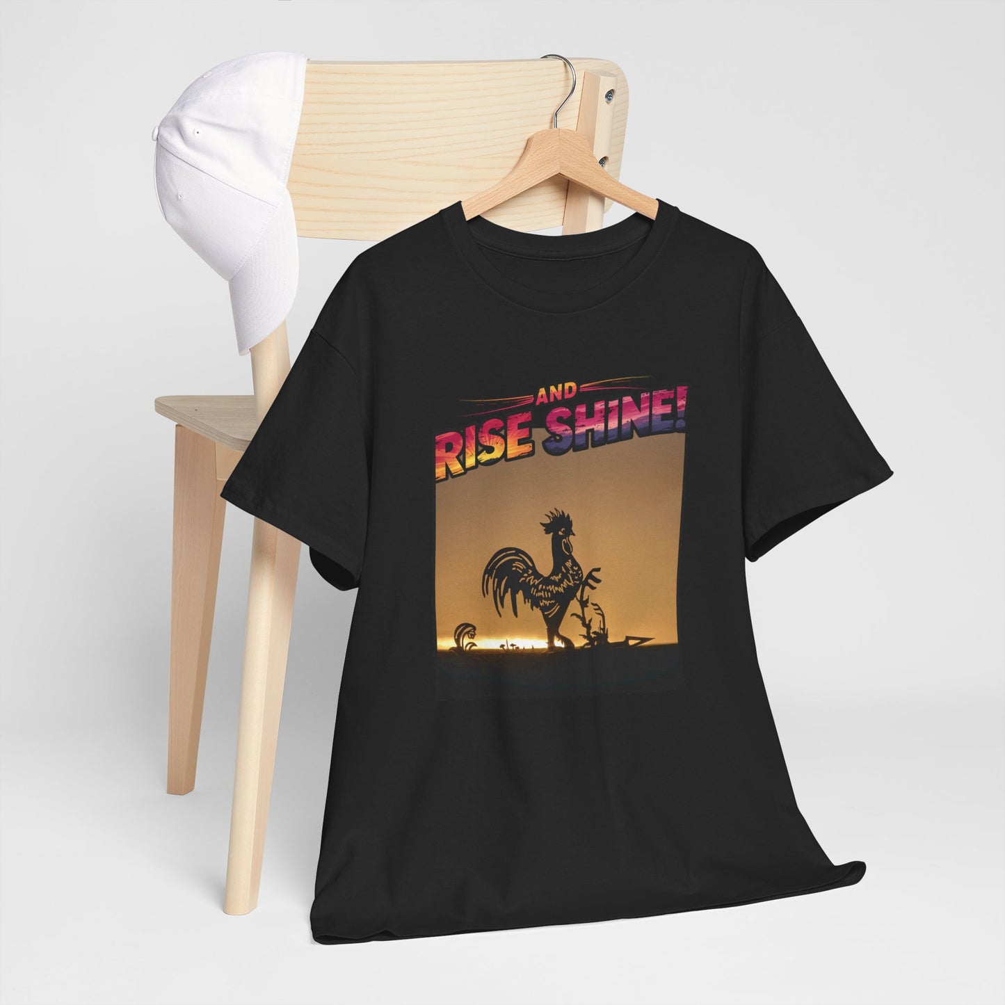 "Rise and Shine" Limited Edition Unisex Heavy Cotton Tee