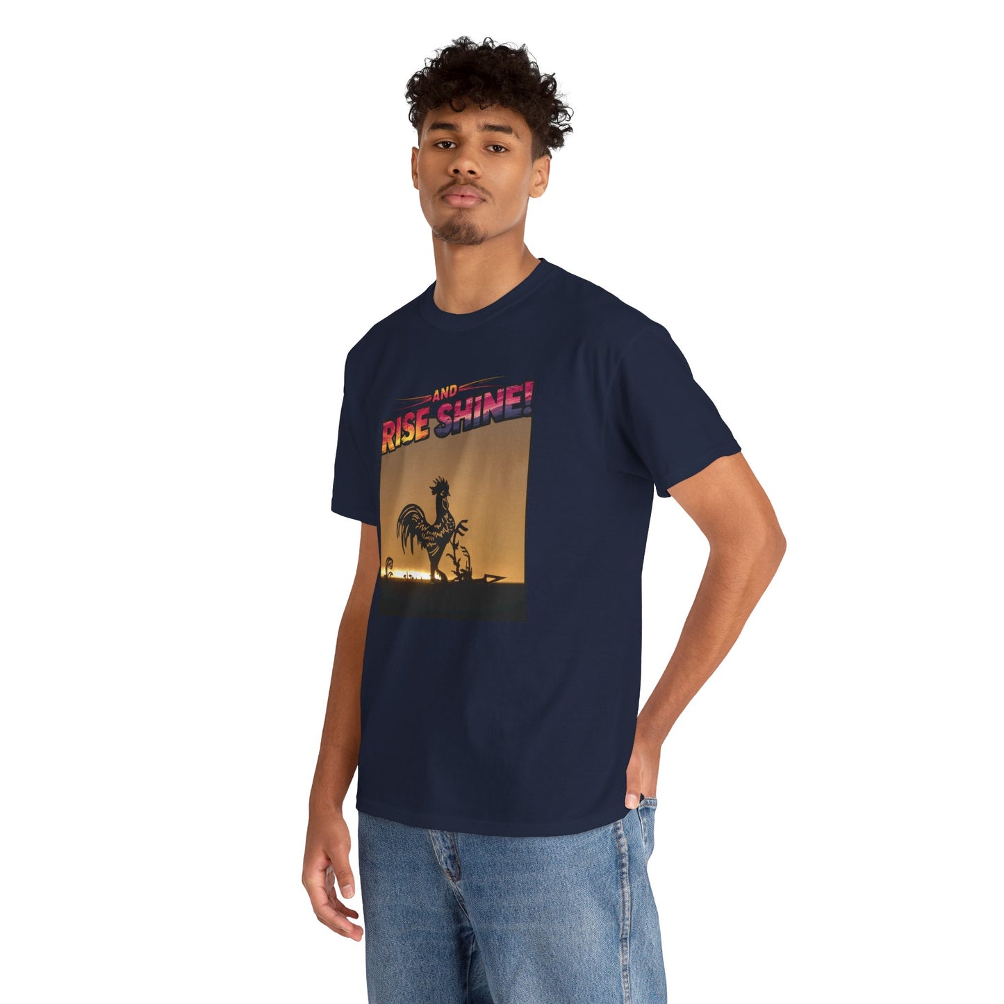 "Rise and Shine" Limited Edition Unisex Heavy Cotton Tee