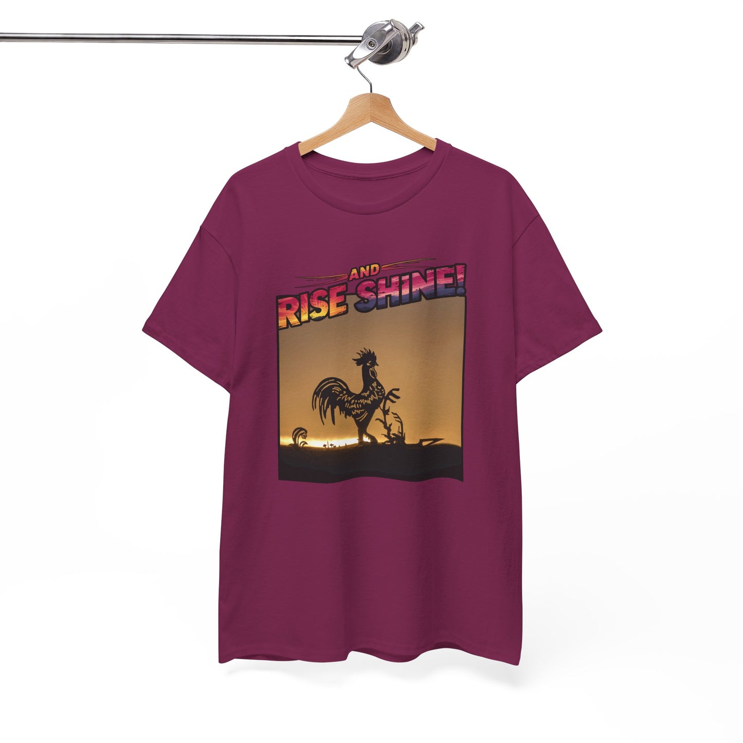 "Rise and Shine" Limited Edition Unisex Heavy Cotton Tee