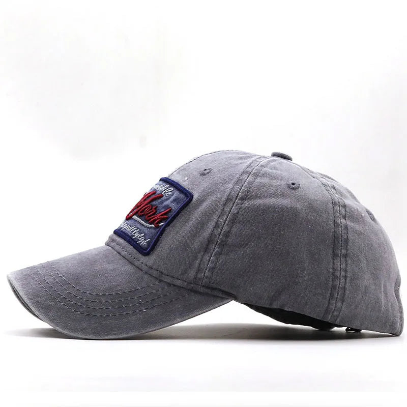 Summer Cotton Adjustable Embroidered Baseball Cap
