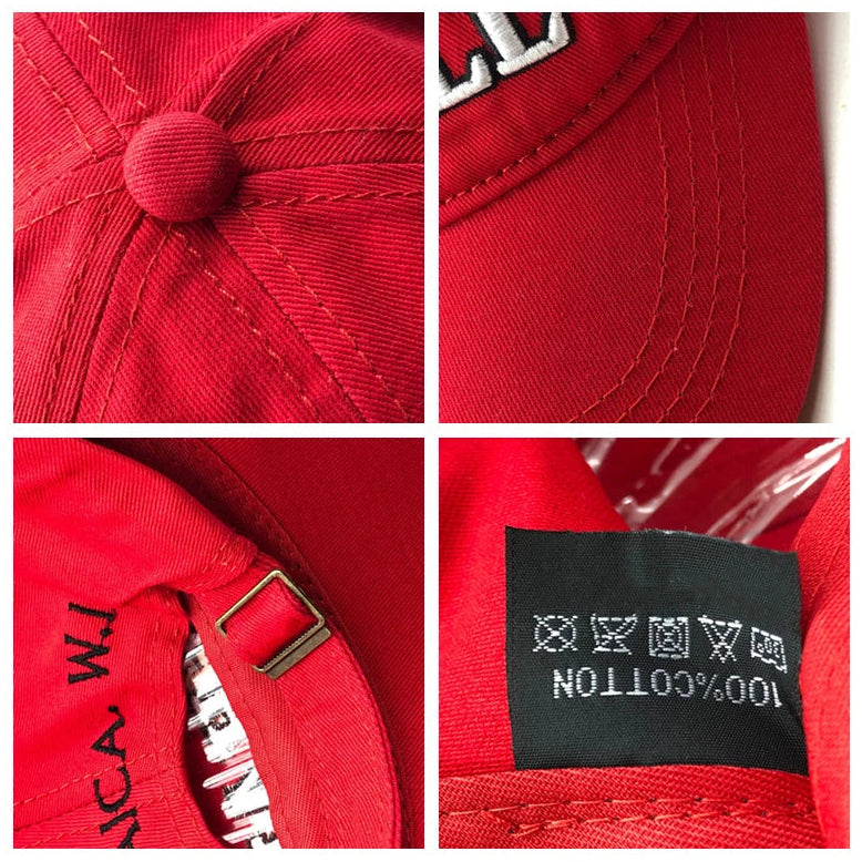 Cotton Adjustable Embroidered Casual Baseball Cap