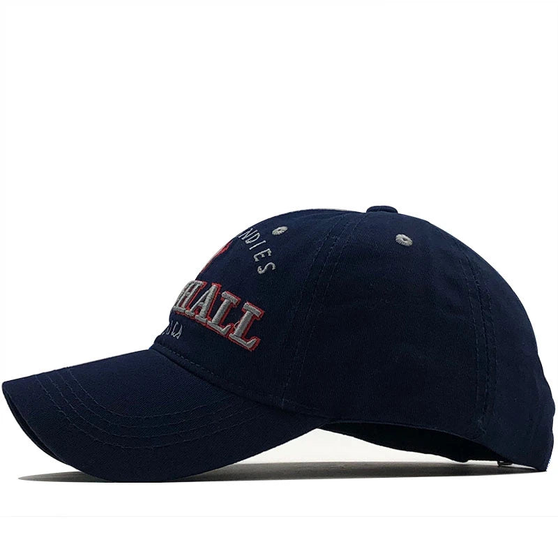Cotton Adjustable Embroidered Casual Baseball Cap