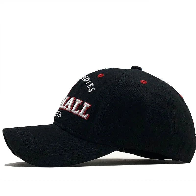 Cotton Adjustable Embroidered Casual Baseball Cap