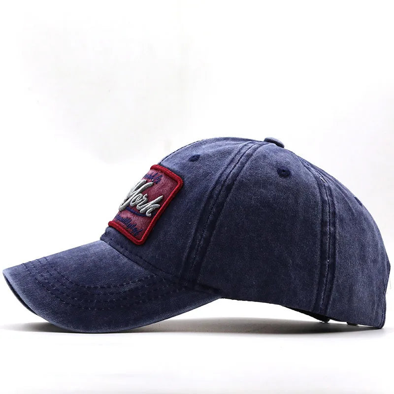 Summer Cotton Adjustable Embroidered Baseball Cap