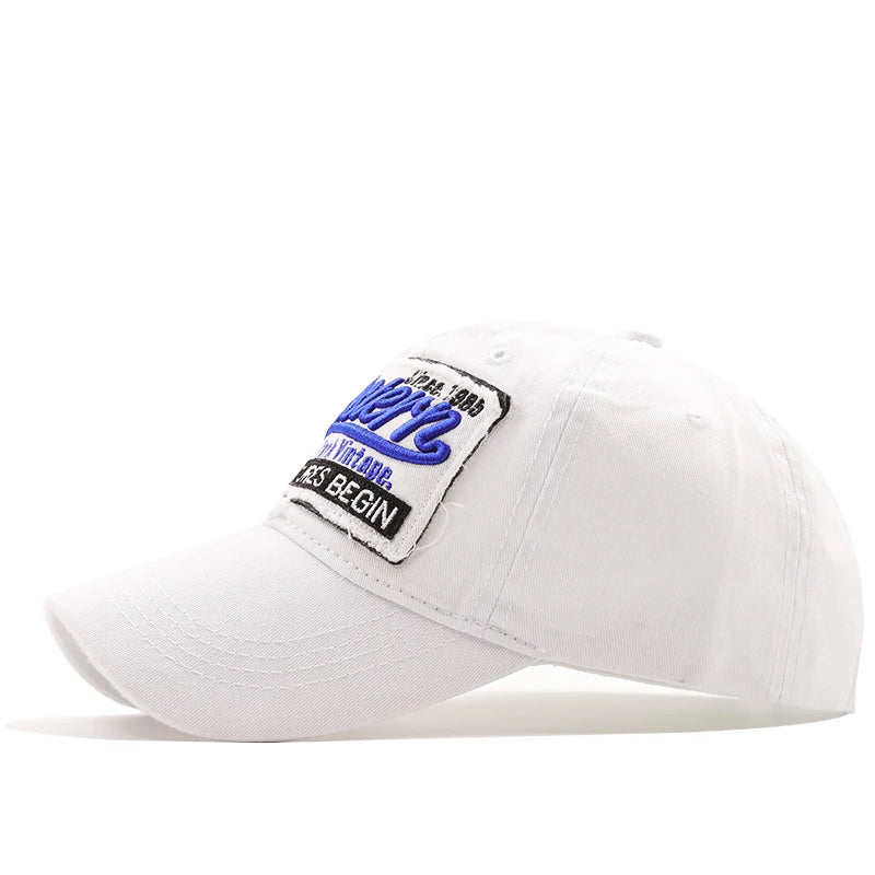 Casual Adjustable Cotton Embroidered Baseball Cap