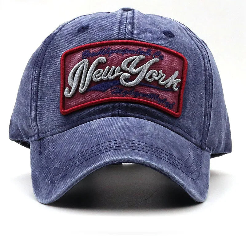 Summer Cotton Adjustable Embroidered Baseball Cap