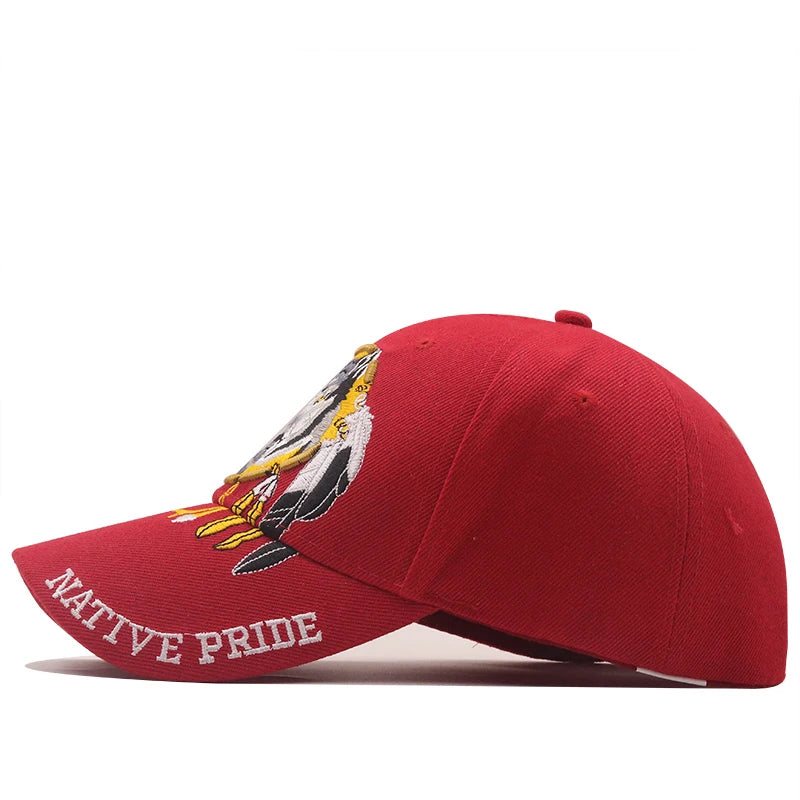 Unisex 3D "Canada" Embroidered Adjustable Baseball Cap – Cotton Casual Fitted Hat for Men & Women