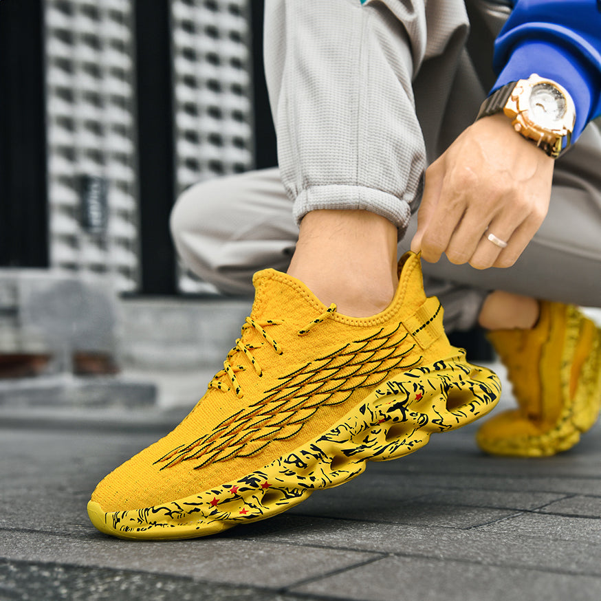 Luxury Casual Breathable Fashionable Running Sneakers For Men