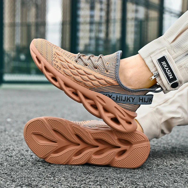 Luxury Casual Breathable Fashionable Running Sneakers For Men