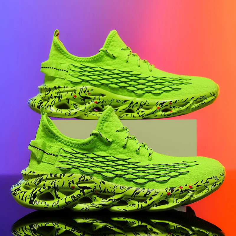 Luxury Casual Breathable Fashionable Running Sneakers For Men