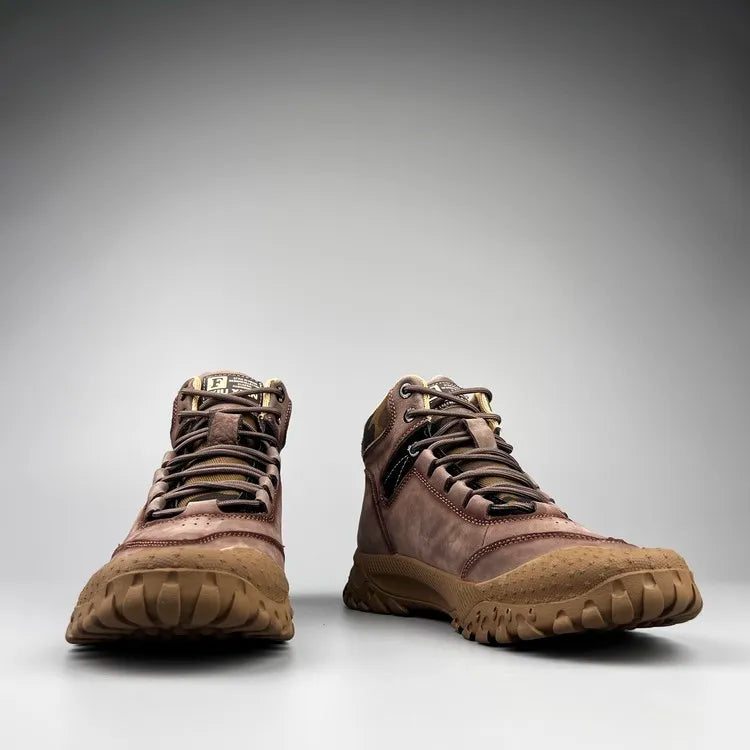 Genuine Leather High Tops Anti-slip Casual Boots