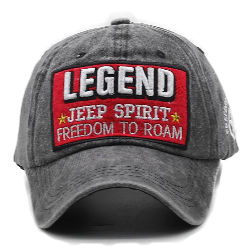 Adjustable Cotton Embroidered Baseball Cap