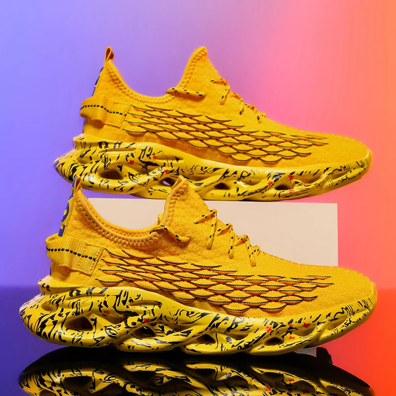 Luxury Casual Breathable Fashionable Running Sneakers For Men