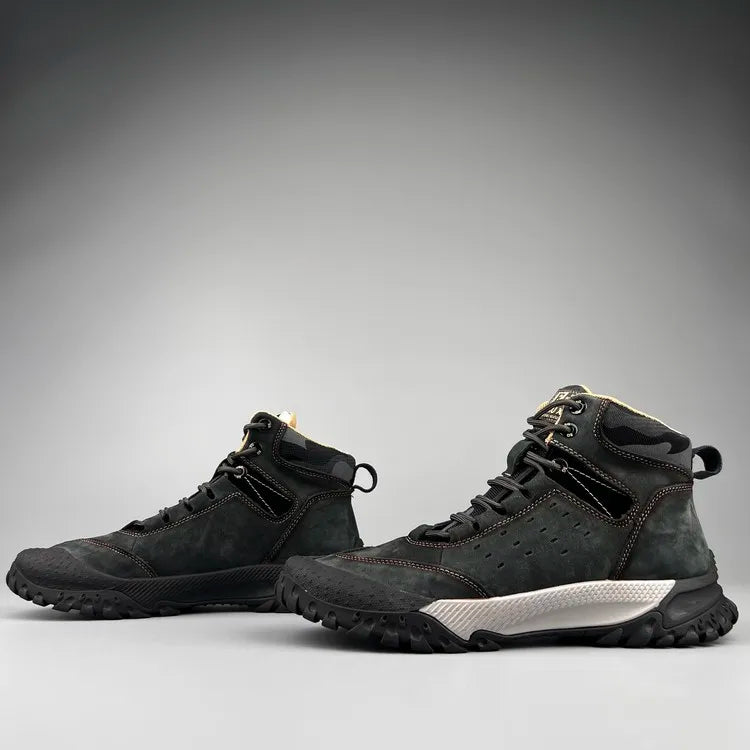 Genuine Leather High Tops Anti-slip Casual Boots