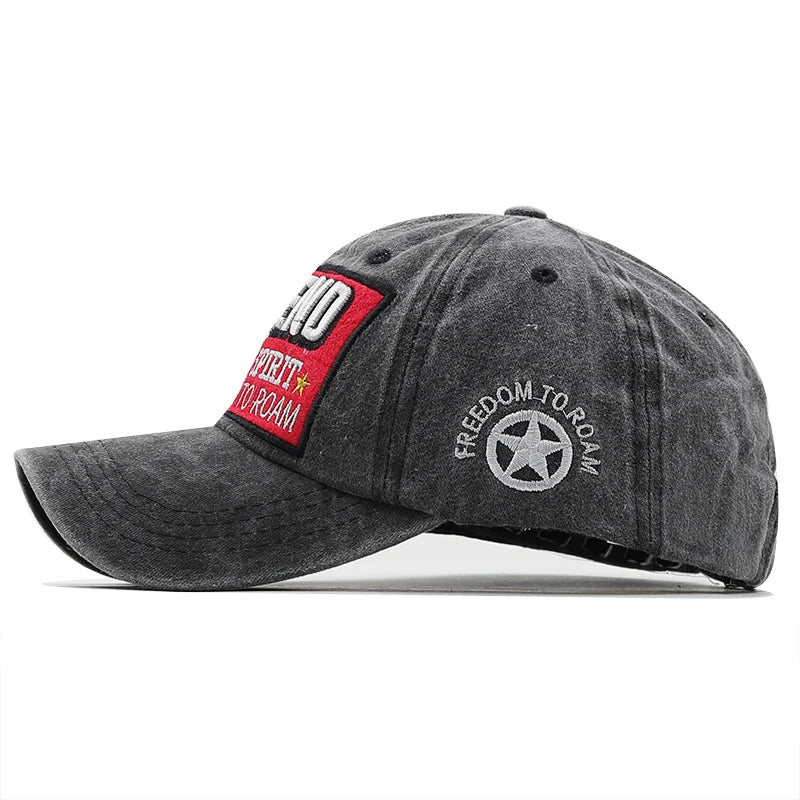 Adjustable Cotton Embroidered Baseball Cap
