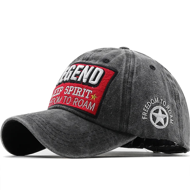 Adjustable Cotton Embroidered Baseball Cap