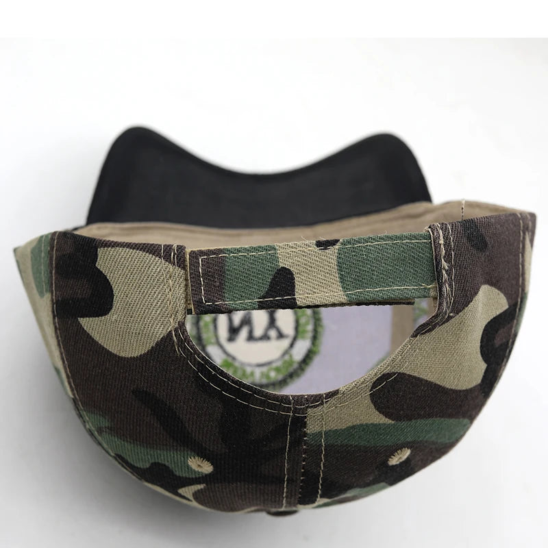 Men's 3D embroidery Fitted Casual Baseball Cap