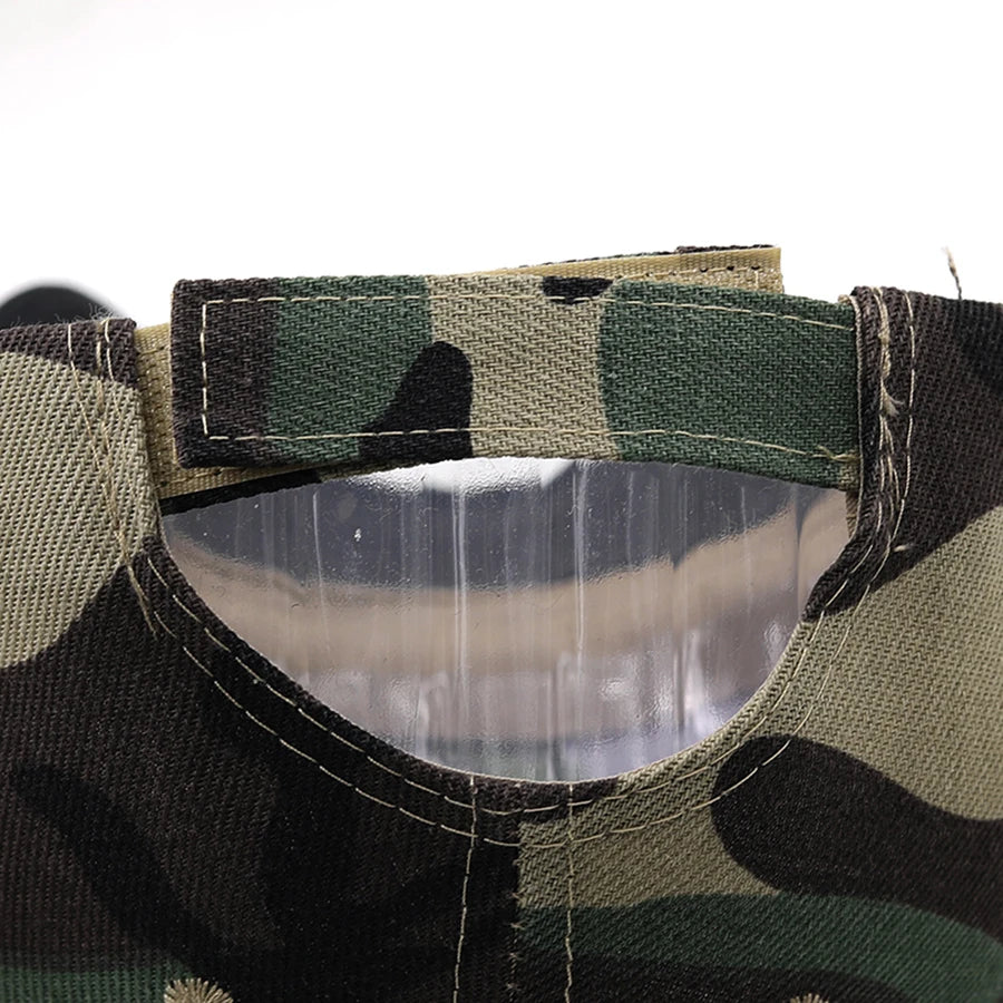 Men's 3D embroidery Fitted Casual Baseball Cap