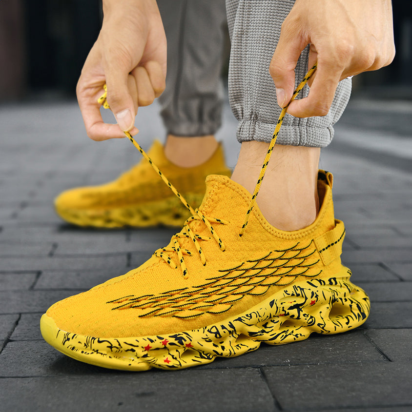 Luxury Casual Breathable Fashionable Running Sneakers For Men