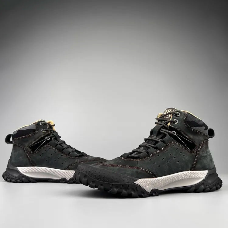 Genuine Leather High Tops Anti-slip Casual Boots