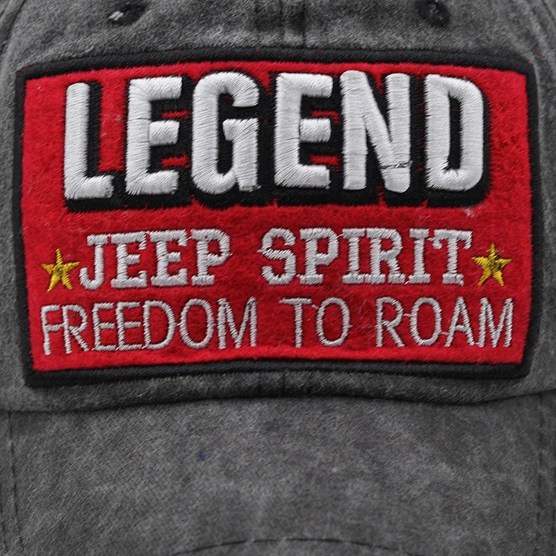 Adjustable Cotton Embroidered Baseball Cap