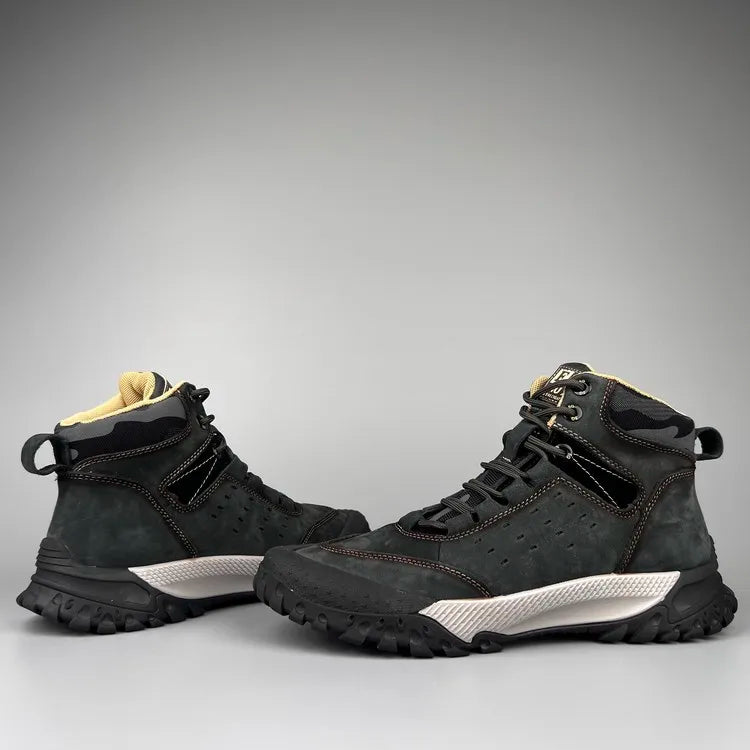 Genuine Leather High Tops Anti-slip Casual Boots