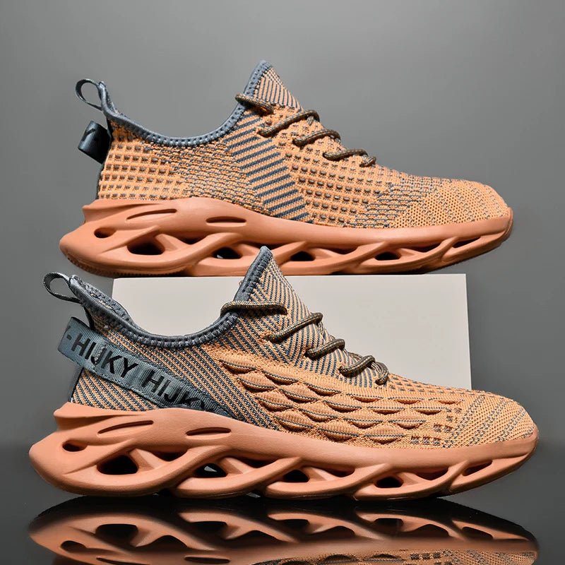 Luxury Casual Breathable Fashionable Running Sneakers For Men
