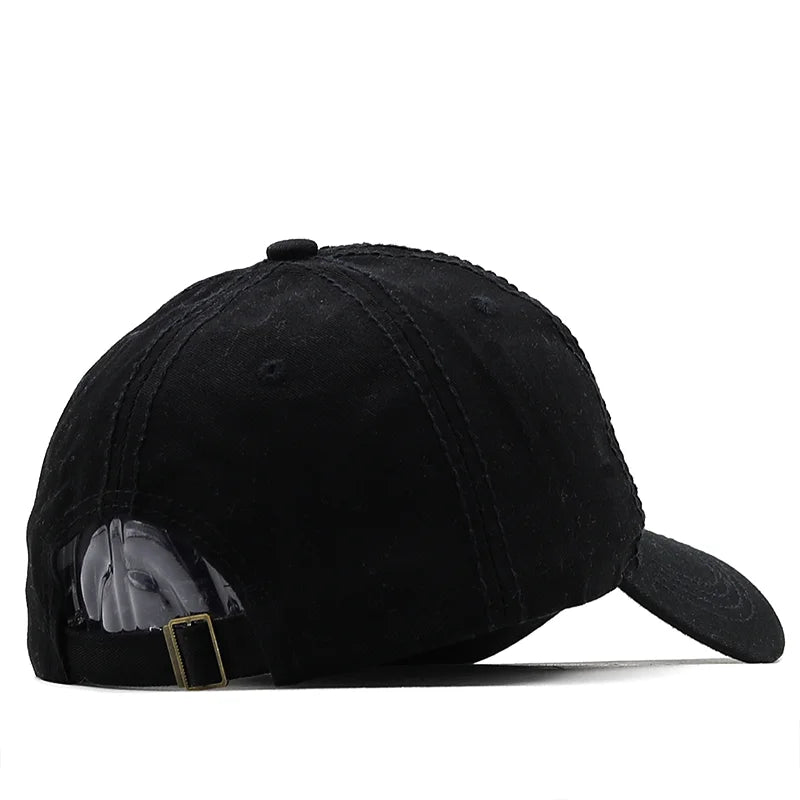 Men's Adjustable Cotton Embroidered Baseball Cap