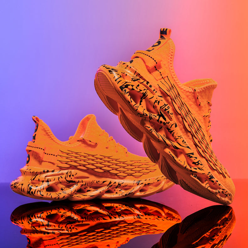 Luxury Casual Breathable Fashionable Running Sneakers For Men