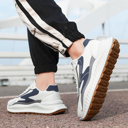 Chunky Mens Designer Casual Height Increased Platform Sport Sneakers