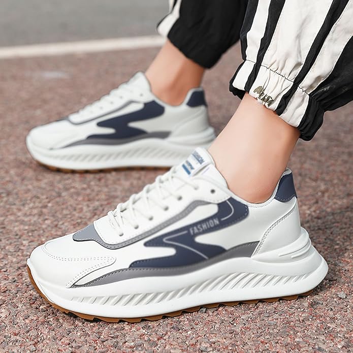 Chunky Mens Designer Casual Height Increased Platform Sport Sneakers
