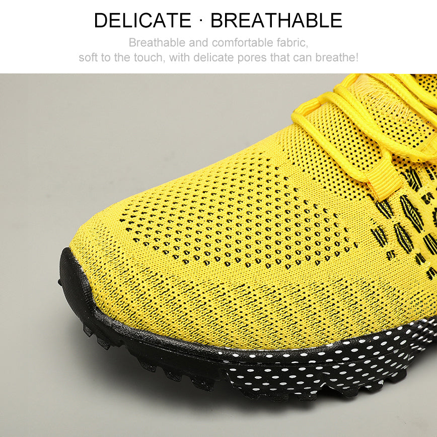 Lightweight Breathable Non-Slip Casual Lace up Walking Shoes  for Men