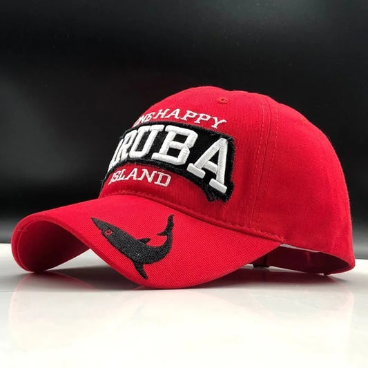 Unisex 100% Cotton Embroidered Retro Baseball Cap – Adjustable Casual Fitted Hat for Men and Women