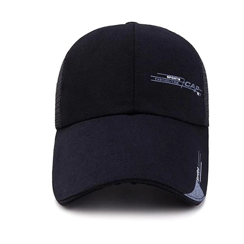 Cotton Fishing Embroidered Baseball Caps