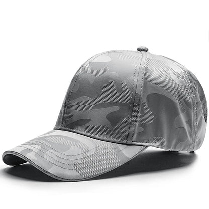 Breathable Camouflage Baseball Cap – Adjustable Cotton Snapback Hat for Men & Women