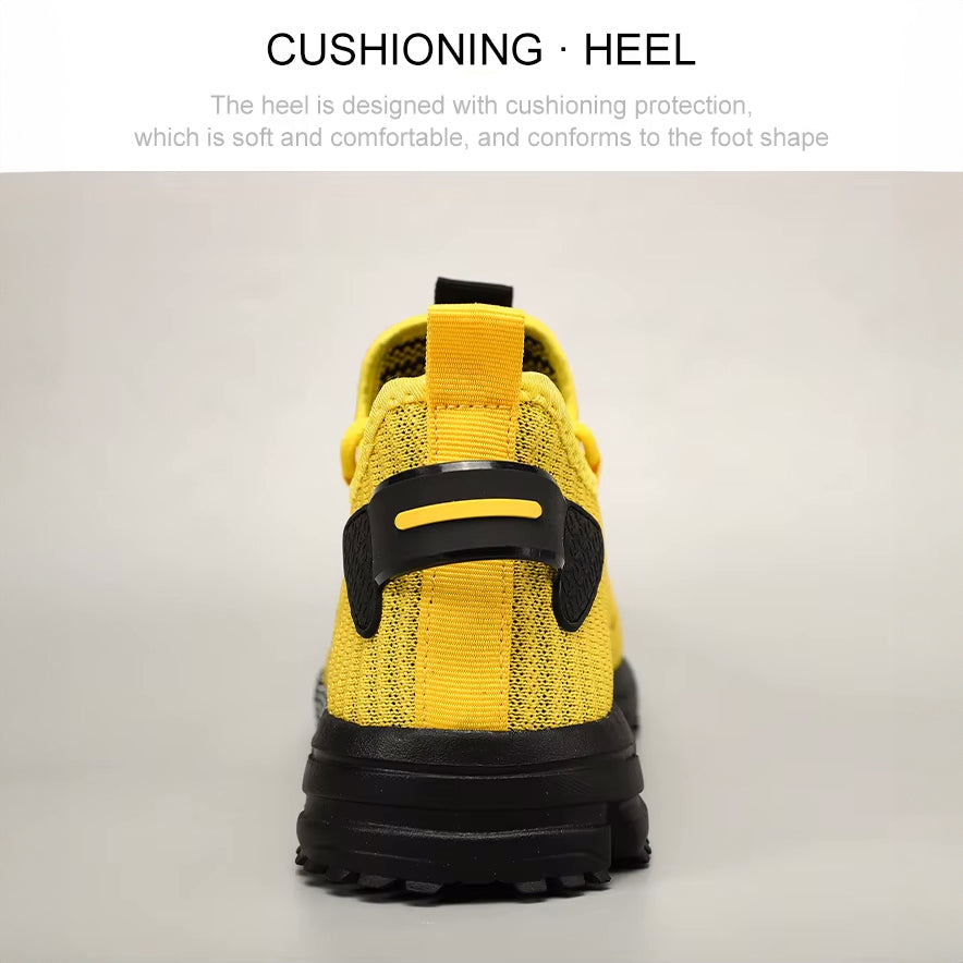 Lightweight Breathable Non-Slip Casual Lace up Walking Shoes  for Men