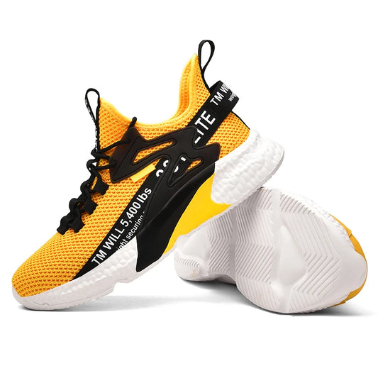 Men’s Lightweight Breathable Running Sneakers – Fashionable Casual for Sports, Jogging & Streetwear